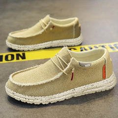 Men's Lace Up Non Slip Casual Shoes Low Top Sneakers