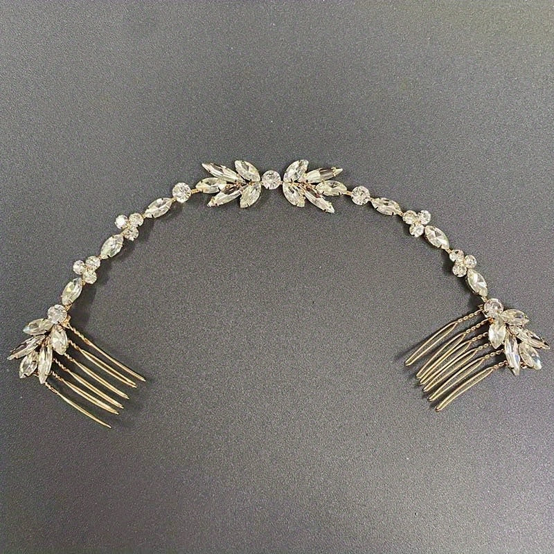 Crystal Headband Comb Bridal Hair Accessories