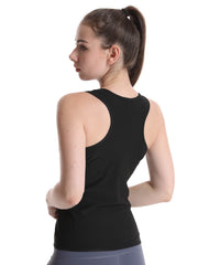 Zipper Shaping Tank Tops Waist Trainer Tummy Control Slimmer Open Bust Top
