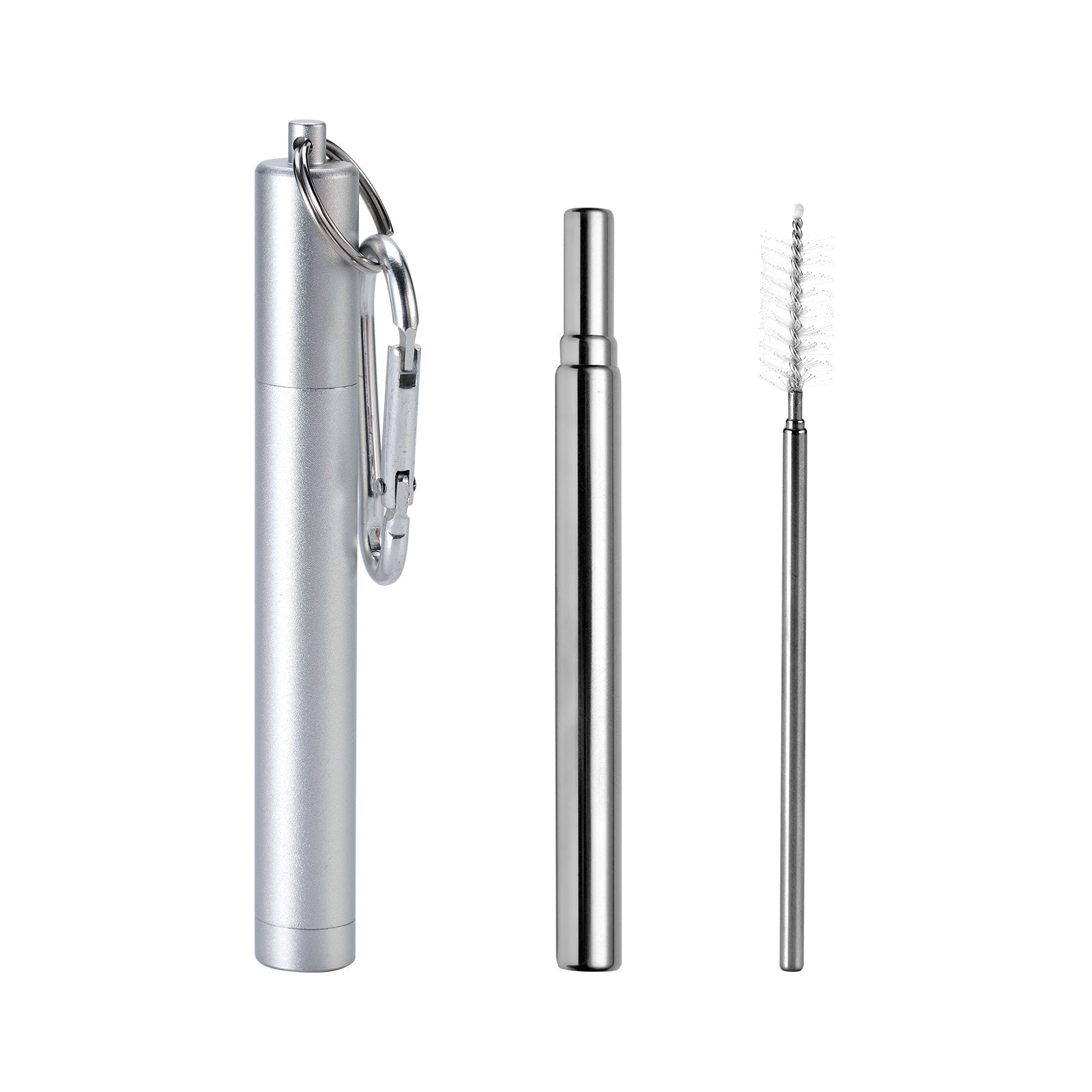 Portable Telescopic Straw Set Stainless Steel