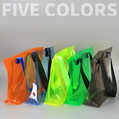 Laser PVC Tote Bag Clothing Store Shopping Bag