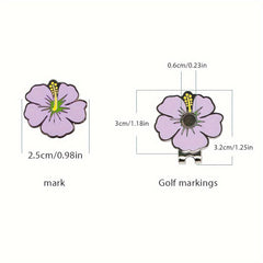Golf Level Cap Clip Set Magnetic Cap Clip Durable Rust Proof Golf Gift 3 Colors