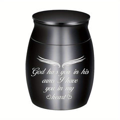 Small Stainless Steel Pet Urn Dog Ashes Container Ashes Holder Memorial