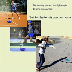 1PC Tennis Trainer With Practice Rope Tennis Rebounder Set