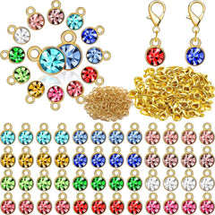 220pcs Crystal Birthmark Pendants Halloween Jewelry Beads Necklaces Earrings