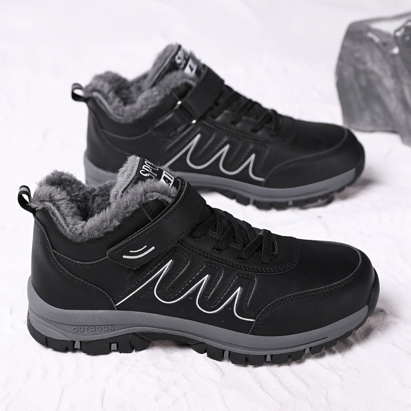 Women's Winter Thickened Warm Snow Shoes Non slip Hiking Boots