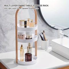 3 Layer Cosmetics Organizer Stand Coffee Table Snack Fruit Cupcake Rack