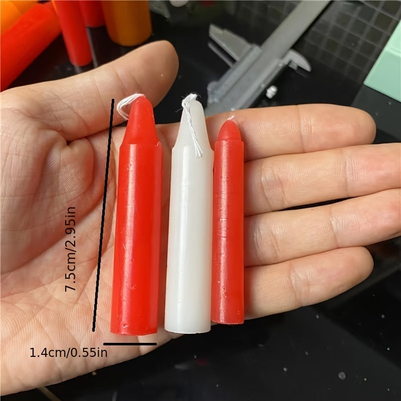 10pcs Outdoor Party Candles Hiking Camping Romantic Wedding Dinner Home Lighting