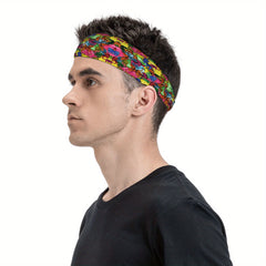 Tie Dye Headband for Sports & Casual Wear