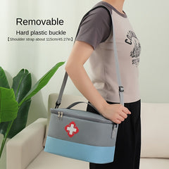 Large Capacity Waterproof First Aid Bag Travel Medicine Storage Organizer