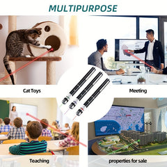 Outdoor Three Laser Pointer Flashlight for Pets