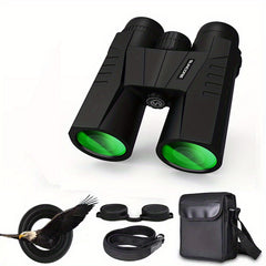 Compact HD 10X42 Binoculars for Adults with Carrying Case