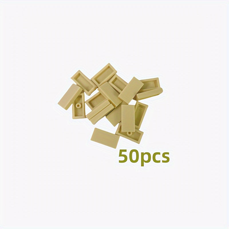 50-Pcs DIY Building Blocks Toy for Kids 1-2 Model Thin Toy Parts Bulk
