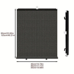 Portable Blackout Roller Shades for Windows