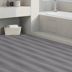 Wood Vinyl Peel and Stick Floor Tile Coverings - Easy to Install and Waterproof
