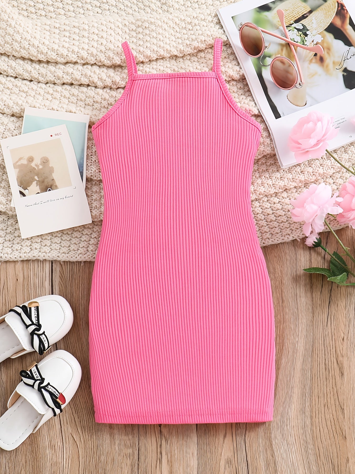 Girls 'Mama's Mini' Cami Dress Slim Fit for Summer
