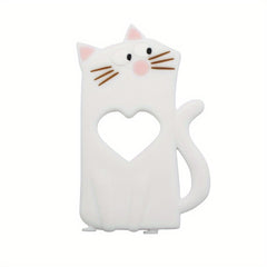 Silicone Baby Teether Toy Cat Teething Relief for Sore Gums