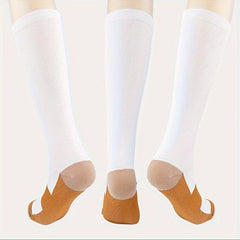 Compression Socks Outdoor Sports Fitness Running Yoga Mid calf Socks