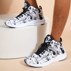 Men's Lightweight Lace Up Sneakers Sports Shoes