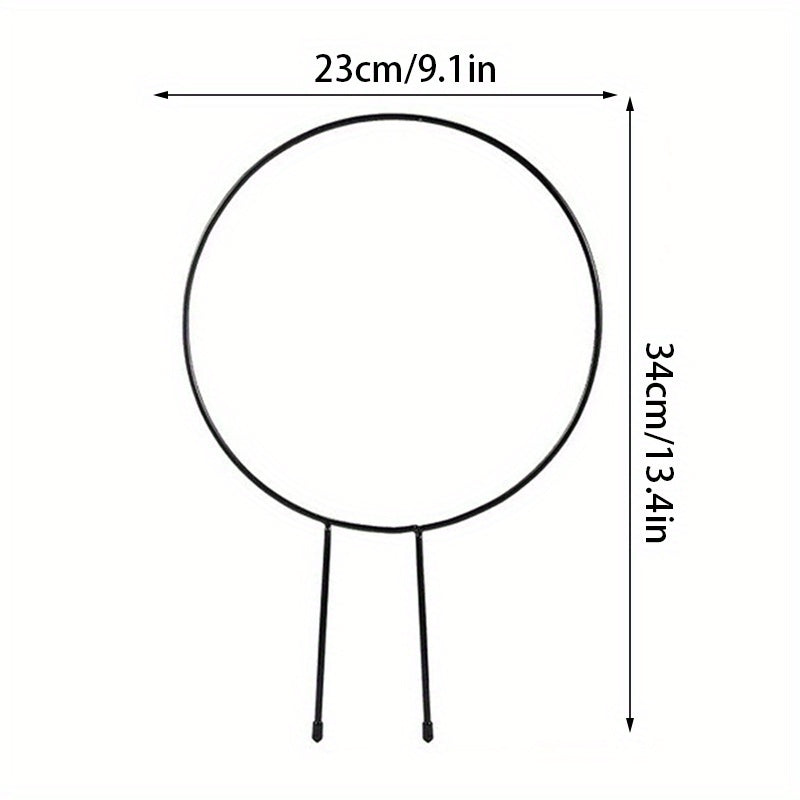 Plant Climbing Frame Potted Flower Arrangement Support Frame Iron Frame