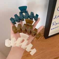 Oversize Hair Claw Clip Non Slip Strong Hold for Thick Hair
