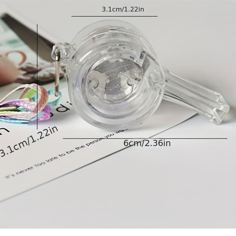 Glowing Whistle Cheer Flashing Whistle Bar Party Supplies Set Of 4pcs