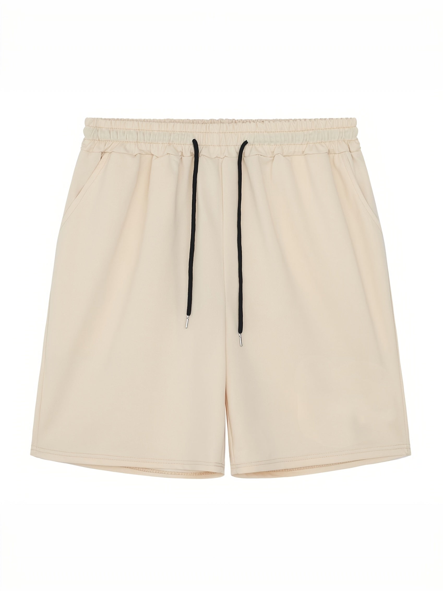 Men's Classic Casual Elastic Waist Shorts for Summer