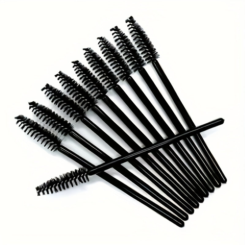 50 Pcs Eyelash Extension Brush Mascara Applicator False Eyelashes Makeup Brush