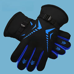 Men's Winter Warm Plush Gloves - Windproof & Coldproof