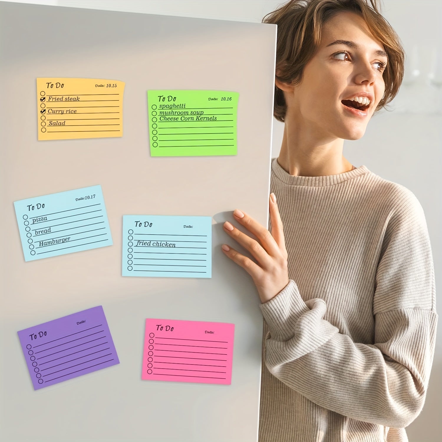50-sheets To Do List Sticky Notes for Planner Reminder, Office & School Supplies