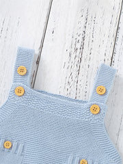 Baby Boys Sleeveless Knit Onesie Clothes