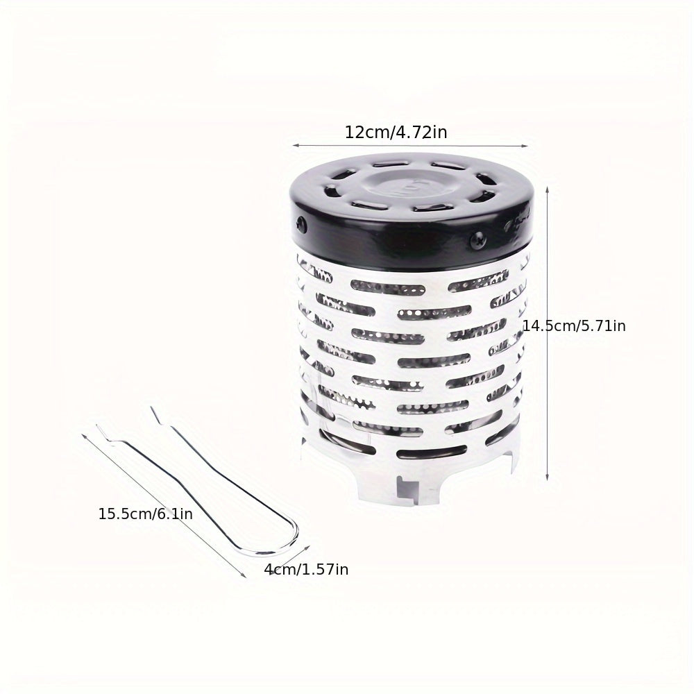 Stainless Steel Windproof Windshield for Outdoor Camping Heater