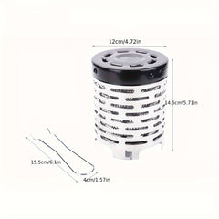 Stainless Steel Windproof Windshield for Outdoor Camping Heater