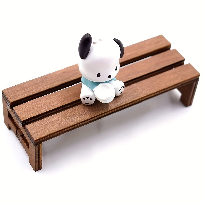 1pc Dollhouse Wooden Small Furniture Christmas Toy Gift