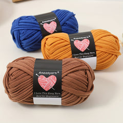 Soft Colored Yarn for Knitting and Crocheting, 100g