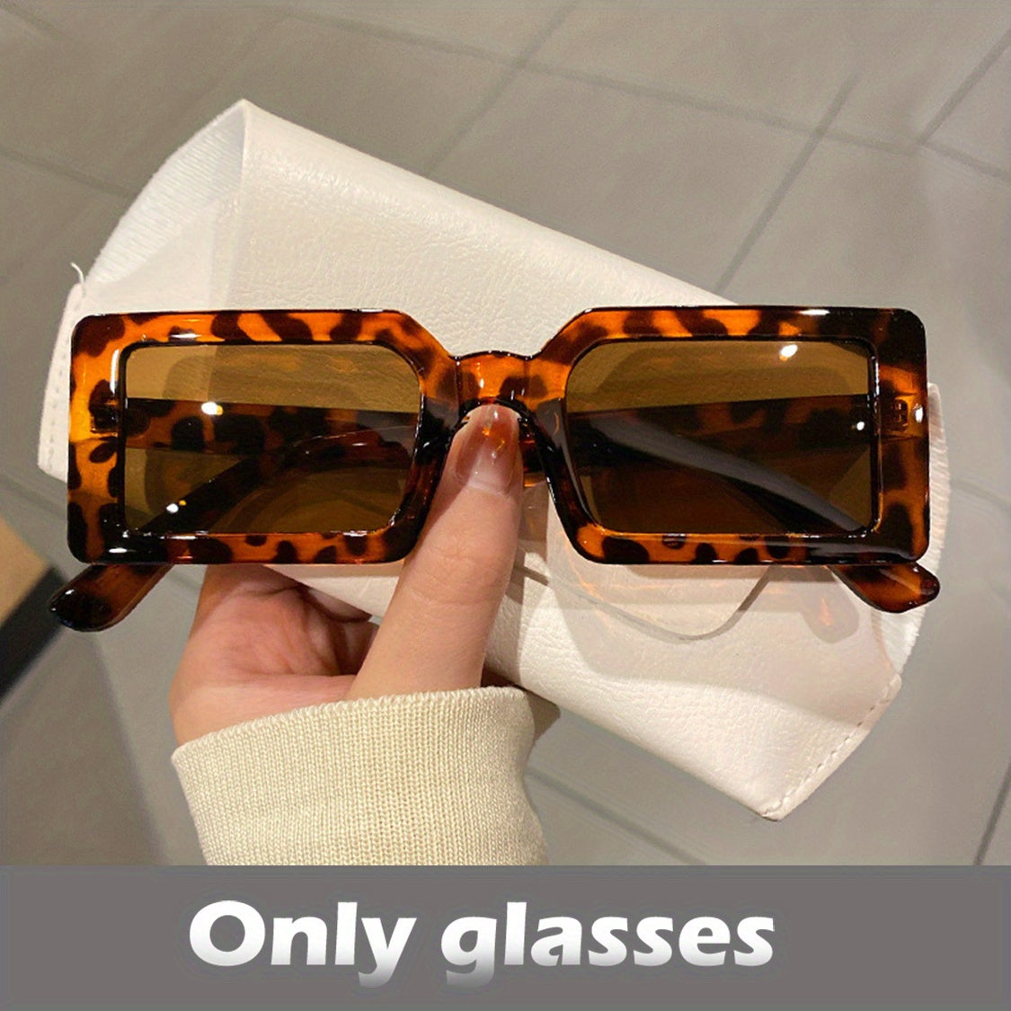 Small Frame Square Sunglasses for Women
