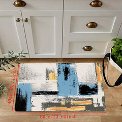 Anti-Fatigue Kitchen Sponge Mat, Abstract Pattern, Non-Slip, Machine Washable