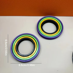 Rainbow Fidget Spinner Toy Inertia Gyroscope Puzzle
