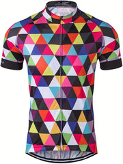 Men's Short Sleeve Cycling Suit Breathable Jersey