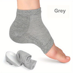 Invisible Inner Heightening Sock Pads Non Slip Heel Cover for Height Increase
