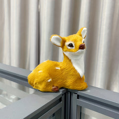 Mini Deer Decoration Simulation Animal Model Children's Toy