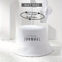 Men's Skull Head Fishing Cap