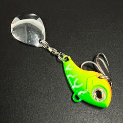Metal Vibration Bait Spinner Spoon Fishing Lures Winter Fishing Hard Baits