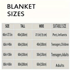 Eagle Printed Blanket for Home & Travel