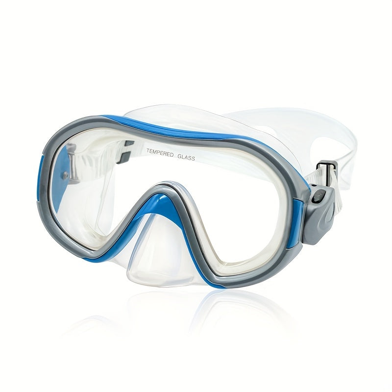 Waterproof Anti-fog Diving Goggles Large Frame PC Glass Mask
