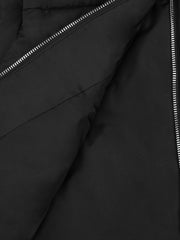 Solid Sleeveless Jacket Vest Winter Outerwear