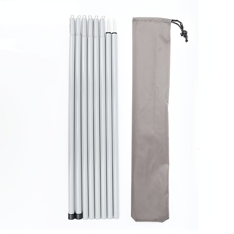 2pcs Lightweight Canopy Tent Support Poles 8 Sections with Storage Bag