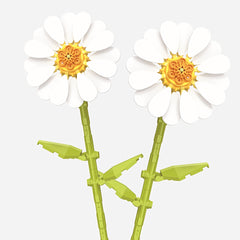 Calendula Flower Building Blocks DIY Puzzle Toy & Decor