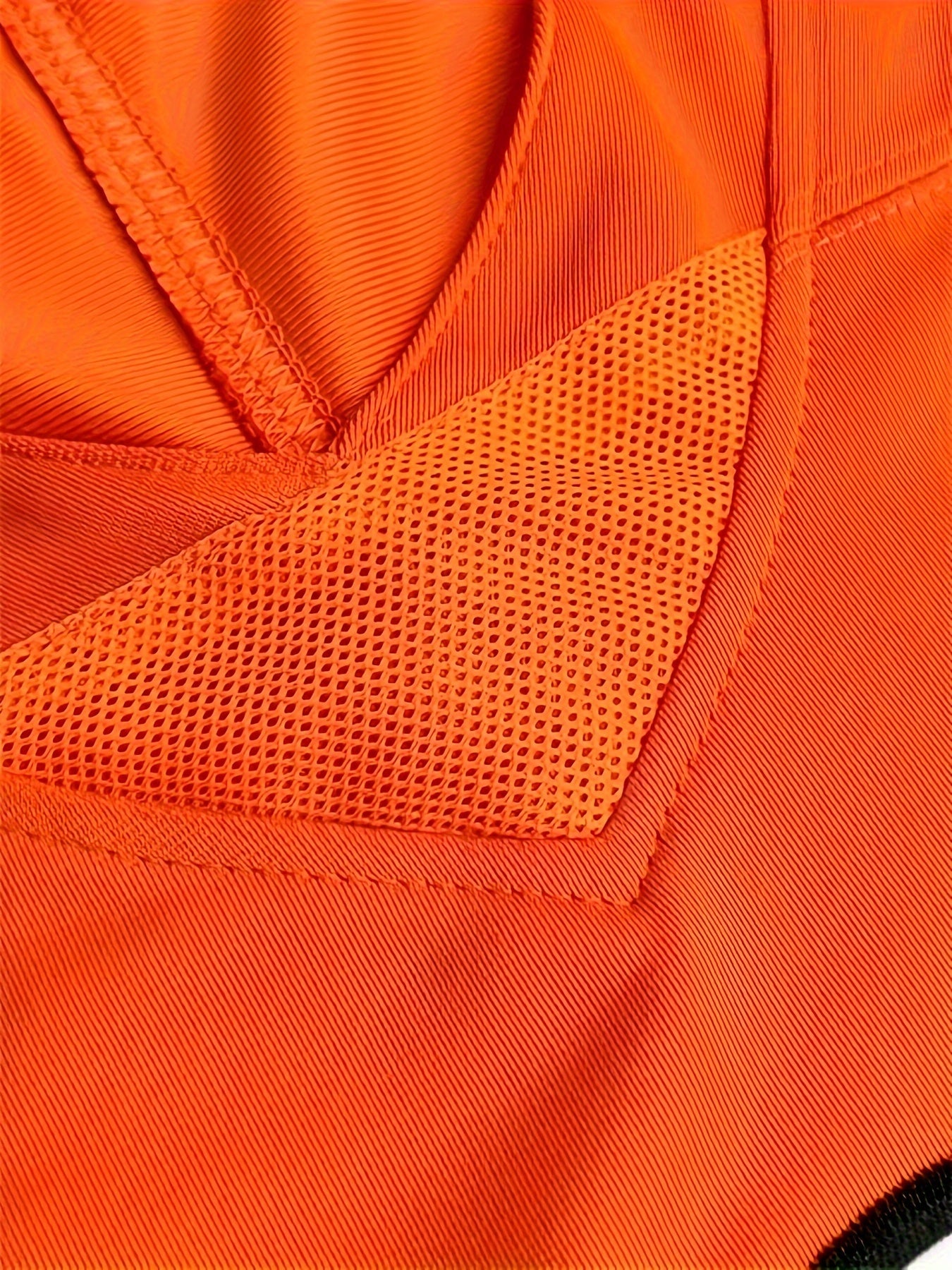 Women's Orange American Football Jersey V neck Breathable T-shirt