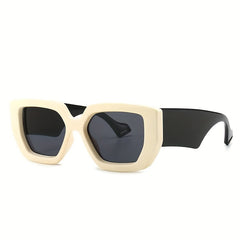Retro Modern Street Square Sunglasses